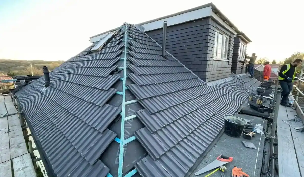 Garage Roof Replacement in Hayes
