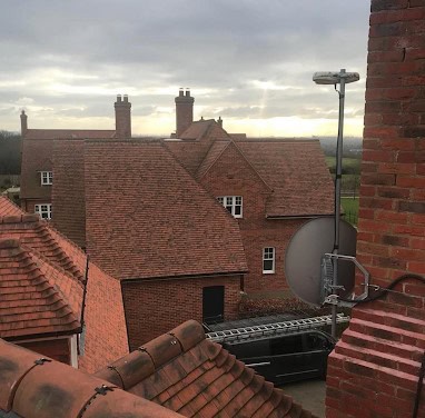 Roof viewed during a condition survey by GMG Roof Experts in the Hillingdon area