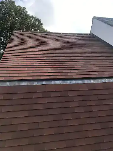Completed roofing project by GMG Roof Experts